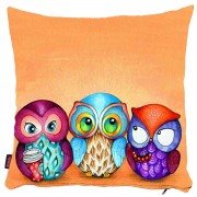 Baykuş Yastık Kılıfı-12